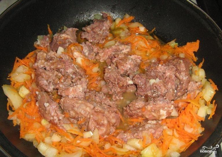 Картошка с тушенкой